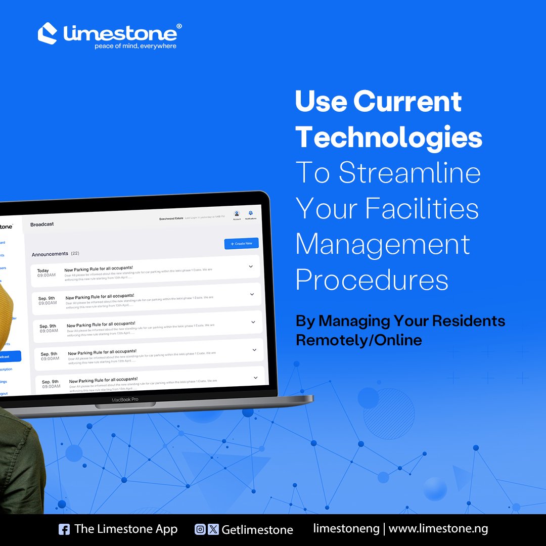 GetLimeStone's tweet image. Swipe left for Facility Management 101! From proactive maintenance to community engagement. 

Book a DEMO let&apos;s upgrade you to 2024. 👇
limestone.ng/book-a-demo/

#realestatemanagement #facilitymanagersinlekki #getlimestonecommunity