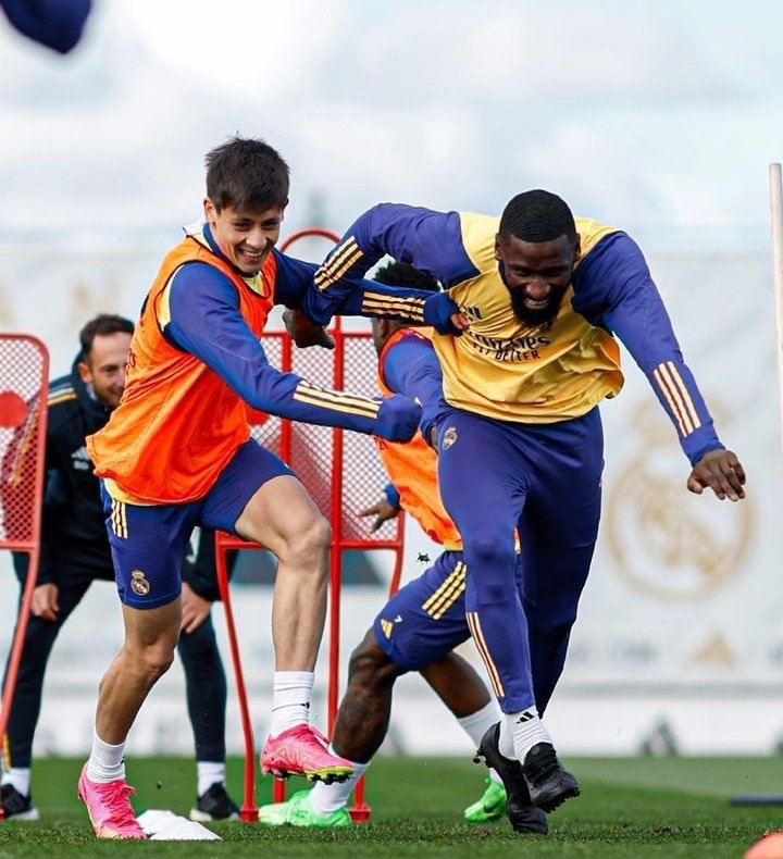 Arda Güler &amp; Rüdiger 😁🤍