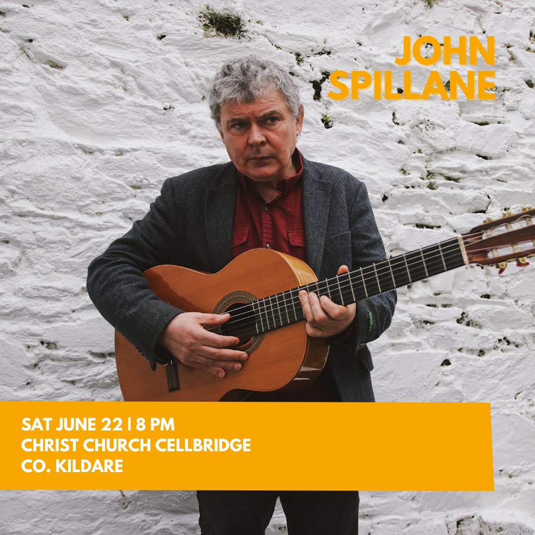 Announcing! I will play Christ Church Cellbridge on June 22nd, get your tickets now! eventbrite.com/e/john-spillan…