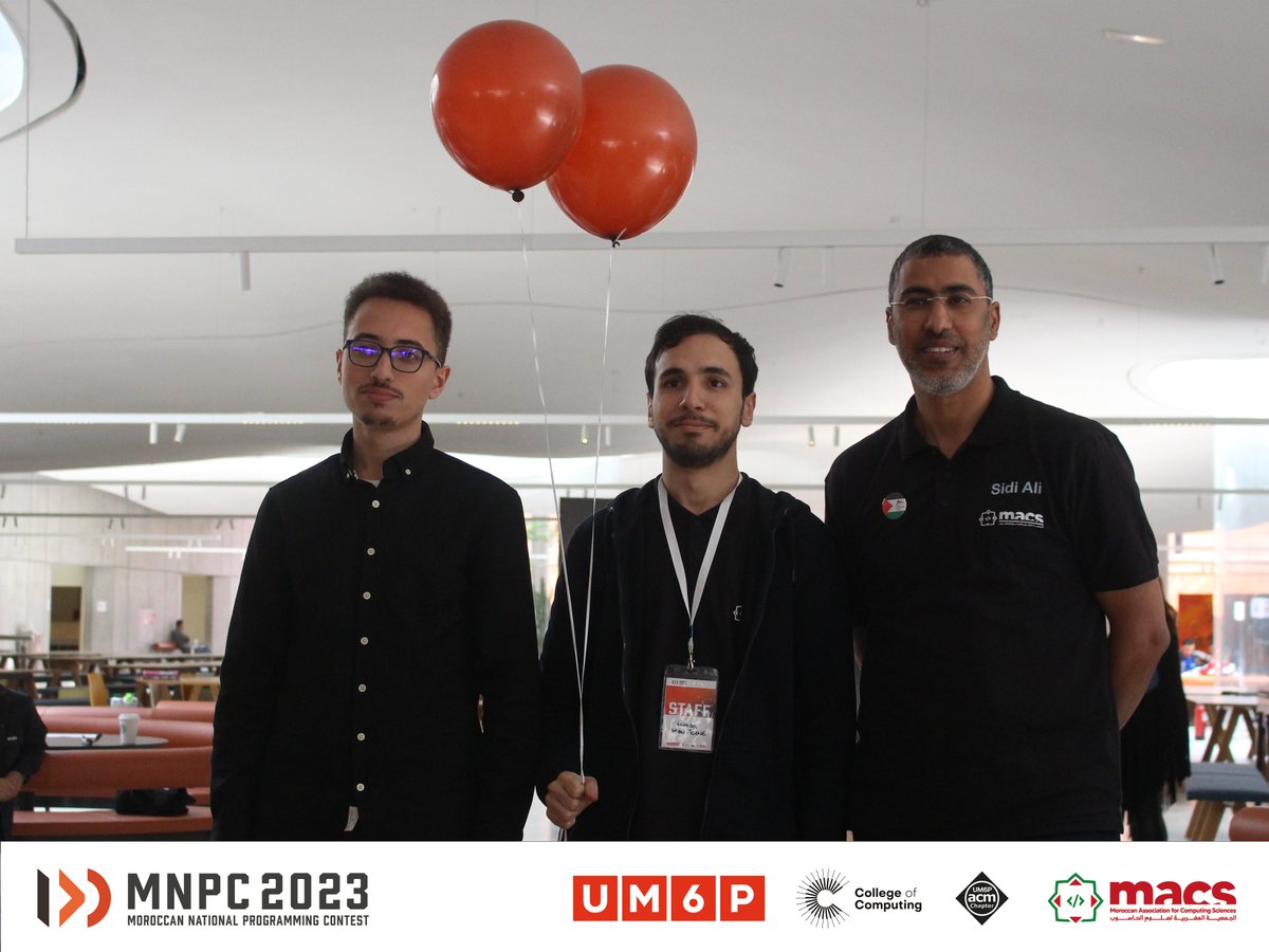 Moroccan National Programming Contest tweet media