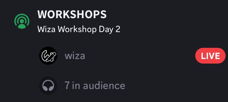 Day 2 starting now~ 
Click link in bio &amp; join the discord stage ‼️