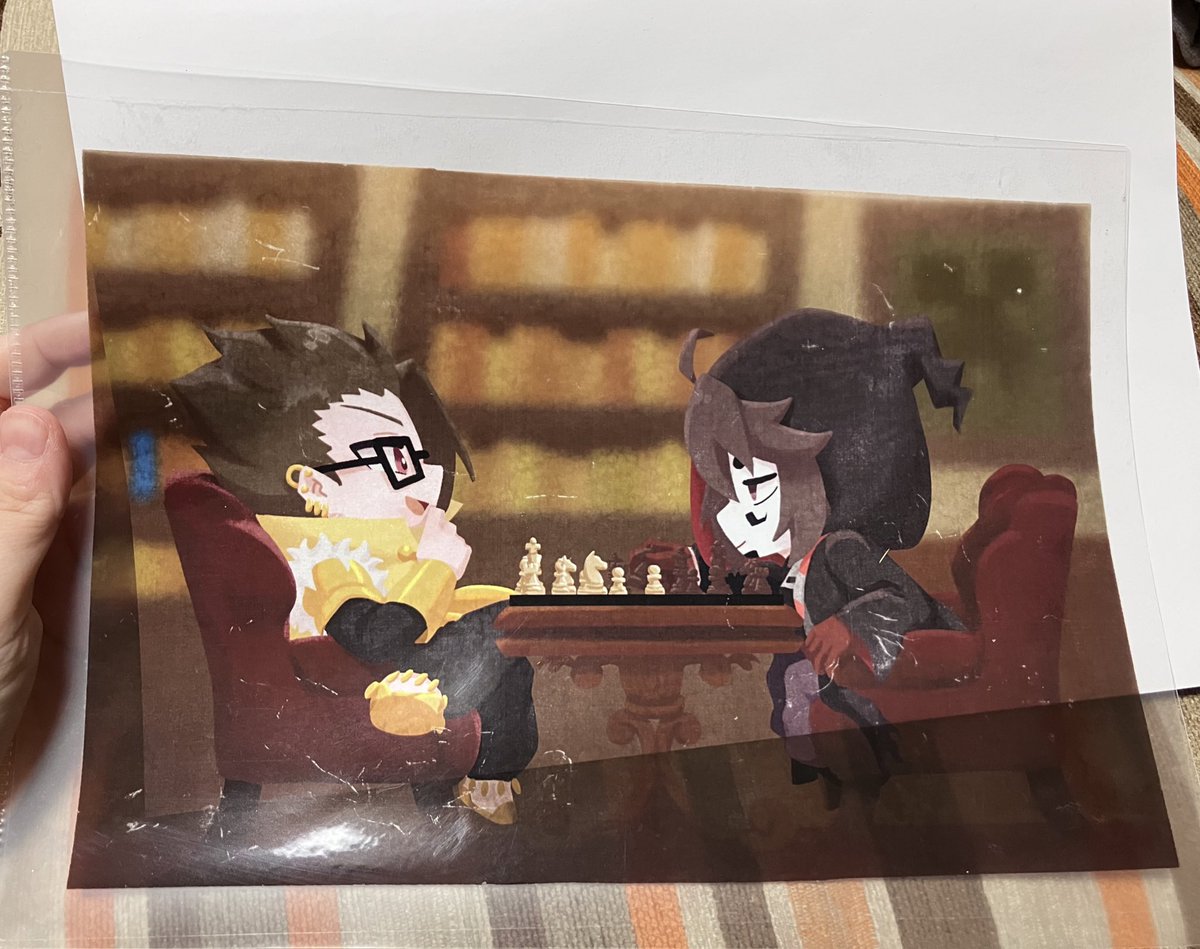 イラストを転写させてファイルを作ってみました！ かっこいいファイル