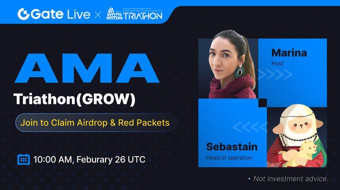 ama_tracker's tweet photo. 🥁AMA Invitation from @GateioLive with @TriathonLab

#Gateio is full-service digital asset exchange platform covering millions of users around the world.
#TriathonLab is contract detection powered by #AI and FUZZ. 

⏰Feb 26, 10 AM UTC
📌Venue: https://t.co/qlLrNEshFN

#AmaTracker