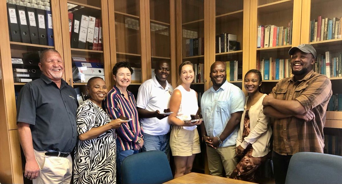 Wishing Dr Olivia Loots (@olivia_loots) all the best as she leaves on Thursday (February 29, 2024) after 2 years of a successful postdoctoral research fellowship @MandelaCanrad Dr Loots will surely be missed!