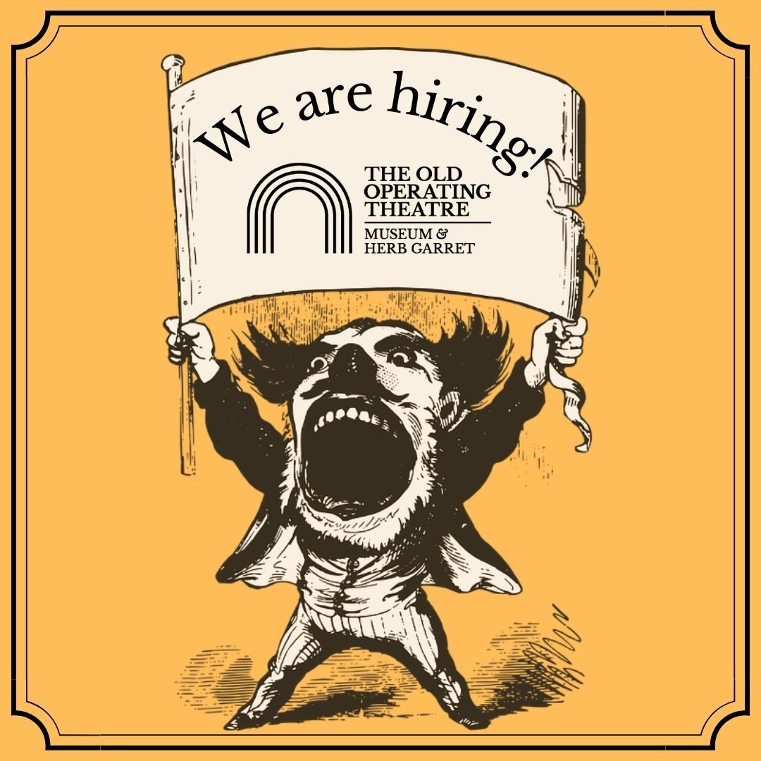 The museum is currently seeking a new part-time Education Officer! If you have a passion for education and the history of medicine, we'd love to have you on the team! The application deadline is February 29th at 5pm: oldoperatingtheatre.com/vacancies/