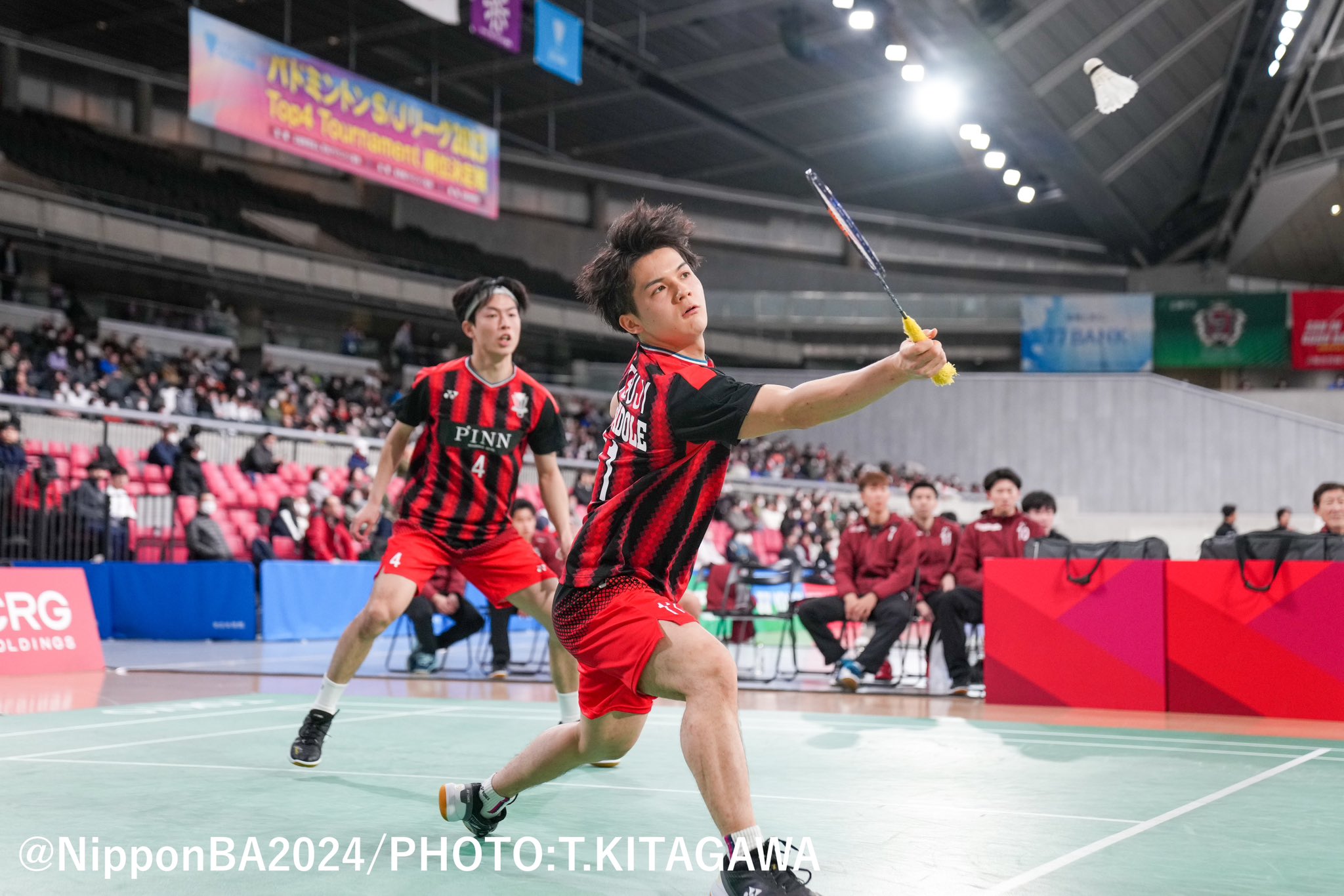 バドミントン 東海興業全員のサイン BADMINTON S/J LEAGUE