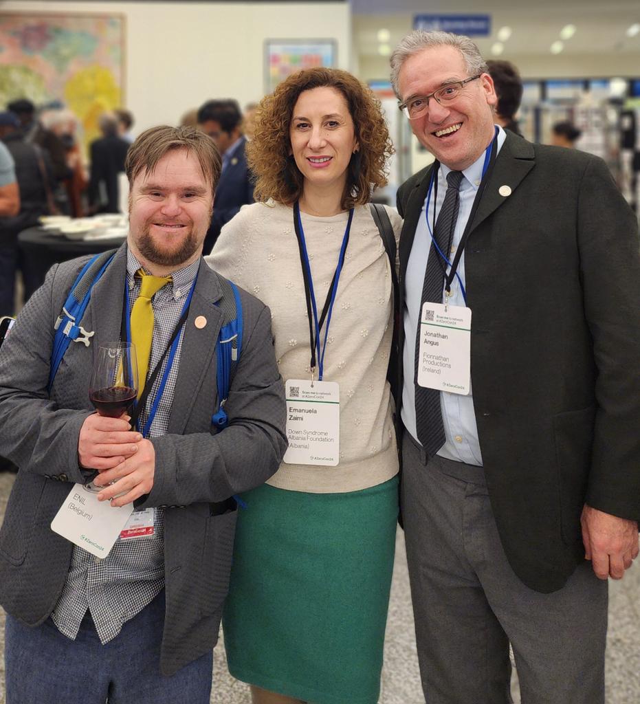 Great to meet you, Emanuela Zaimi. Hoping we can collaborate with you and @DownS_Albania one day. #ZeroCon24