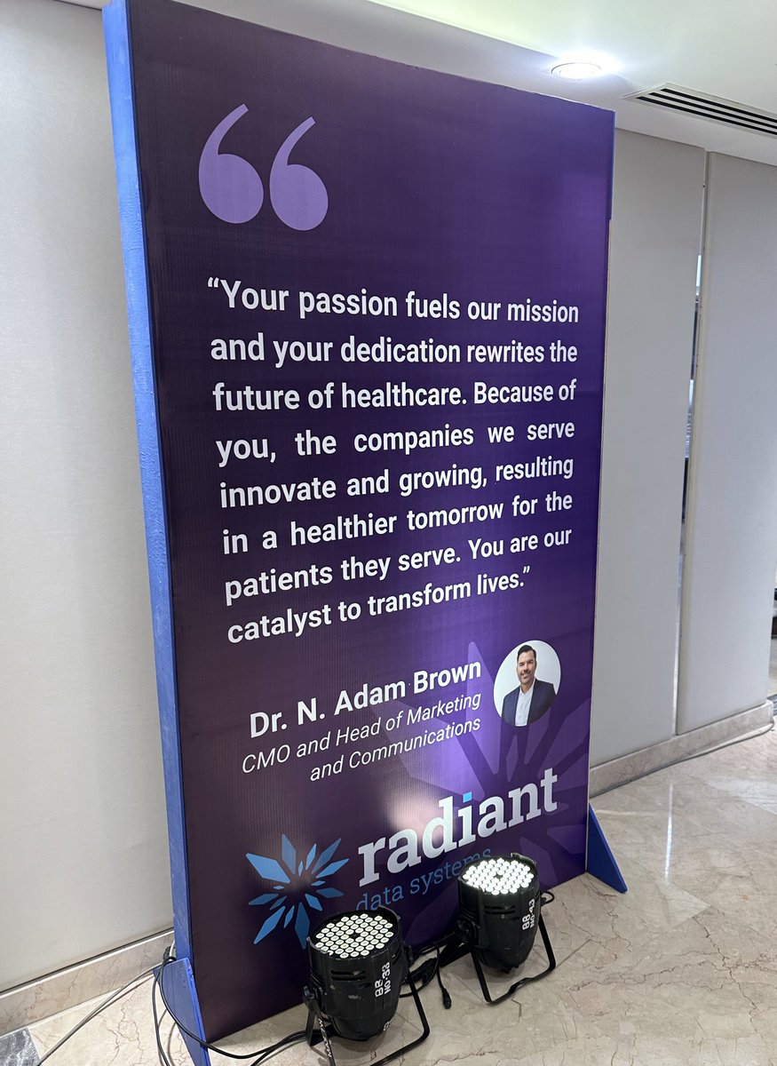 I’m so excited to be in #Bangladesh celebrating the 20th anniversary of Radiant. 

As their CMO and head of MarComms, I’m proud of the work we do on behalf of healthcare patients. 

As founder of ABIG Health, I’m so proud of the work my team has done on the new Radiant look!