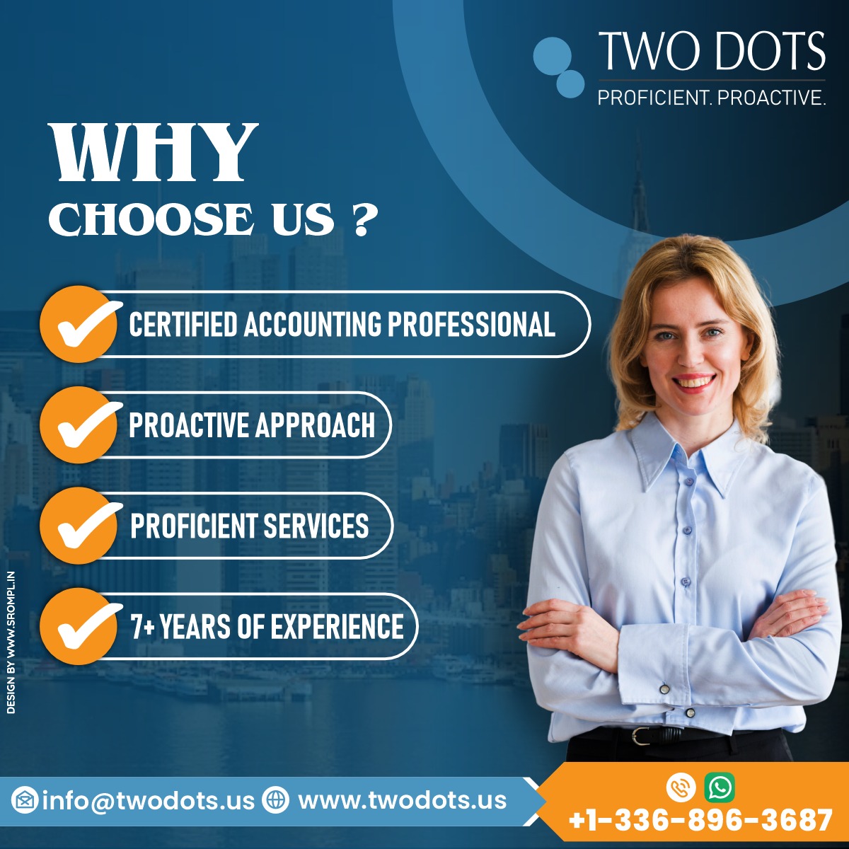 twodots_'s tweet image. WANT TO KNOW THE REASON FOR CHOOSING US ?
📧 Contact us: info@twodots.us 🌐 twodots.us 📲 +1-336-896-3687.
#CertifiedProfessionals #ProactiveApproach #ProficientServices #YearsOfExperience #AccountingExperts #ClientFocused #SROMPL #TwoDotsAdvantage #TrustedAdvisors