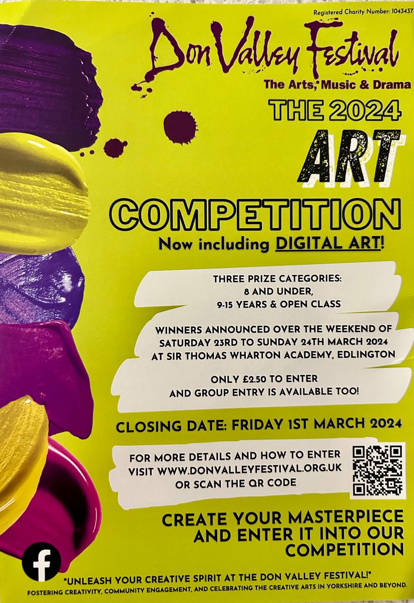 Will you be entering this year’s art competition? #copleyopportunity