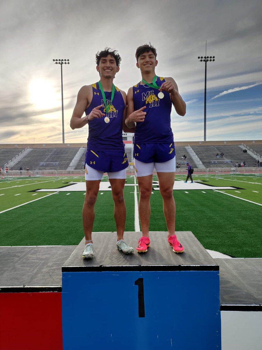 mchi_track (@mchitrack) on Twitter photo Congrats to Sam Enriquez (1st) & EJ Ramirez (2nd) on bringing home the GOLD & Silver in the 100 M Dash yesterday in Harlingen!! Great job boys!! Keep up the great work!!
#wearemchi #Goldenshoe2024
<a href="/Mchi_Yearbook/">McHiYearbook&News</a> <a href="/lopezjay/">McHi Athletic Pride</a> <a href="/McHiPride/">Dr. Albert Canales</a> <a href="/McHi_Blitz1909/">MCHI BULLDOG BLITZ</a> <a href="/McallenHigh/">McAllen High School</a> <a href="/krgv/">KRGV CHANNEL 5 NEWS</a> Congrats to Sam Enriquez (1st) & EJ Ramirez (2nd) on bringing home the GOLD & Silver in the 100 M Dash yesterday in Harlingen!! Great job boys!! Keep up the great work!!
#wearemchi #Goldenshoe2024
<a href="/Mchi_Yearbook/">McHiYearbook&News</a> <a href="/lopezjay/">McHi Athletic Pride</a> <a href="/McHiPride/">Dr. Albert Canales</a> <a href="/McHi_Blitz1909/">MCHI BULLDOG BLITZ</a> <a href="/McallenHigh/">McAllen High School</a> <a href="/krgv/">KRGV CHANNEL 5 NEWS</a>