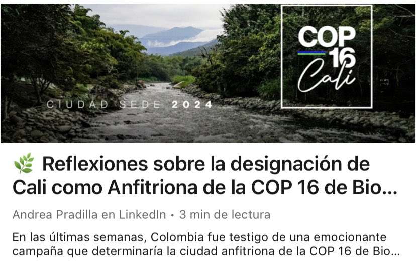 Andrea Pradilla 🌎♻️🔗 tweet media