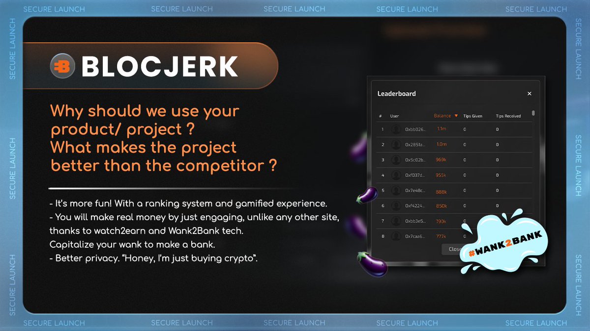 Just 4 days left until <a href="/blocjerk/">blocjerk</a>  #IKO kicks off on @Kommunitas1 launchpad! ⏳ Get ready to explore the first Layer 2 solution tailored for the adult market, where privacy meets technology. 

🚀 Don't miss your chance to be part of something groundbreaking

🔊 IKO Highlights