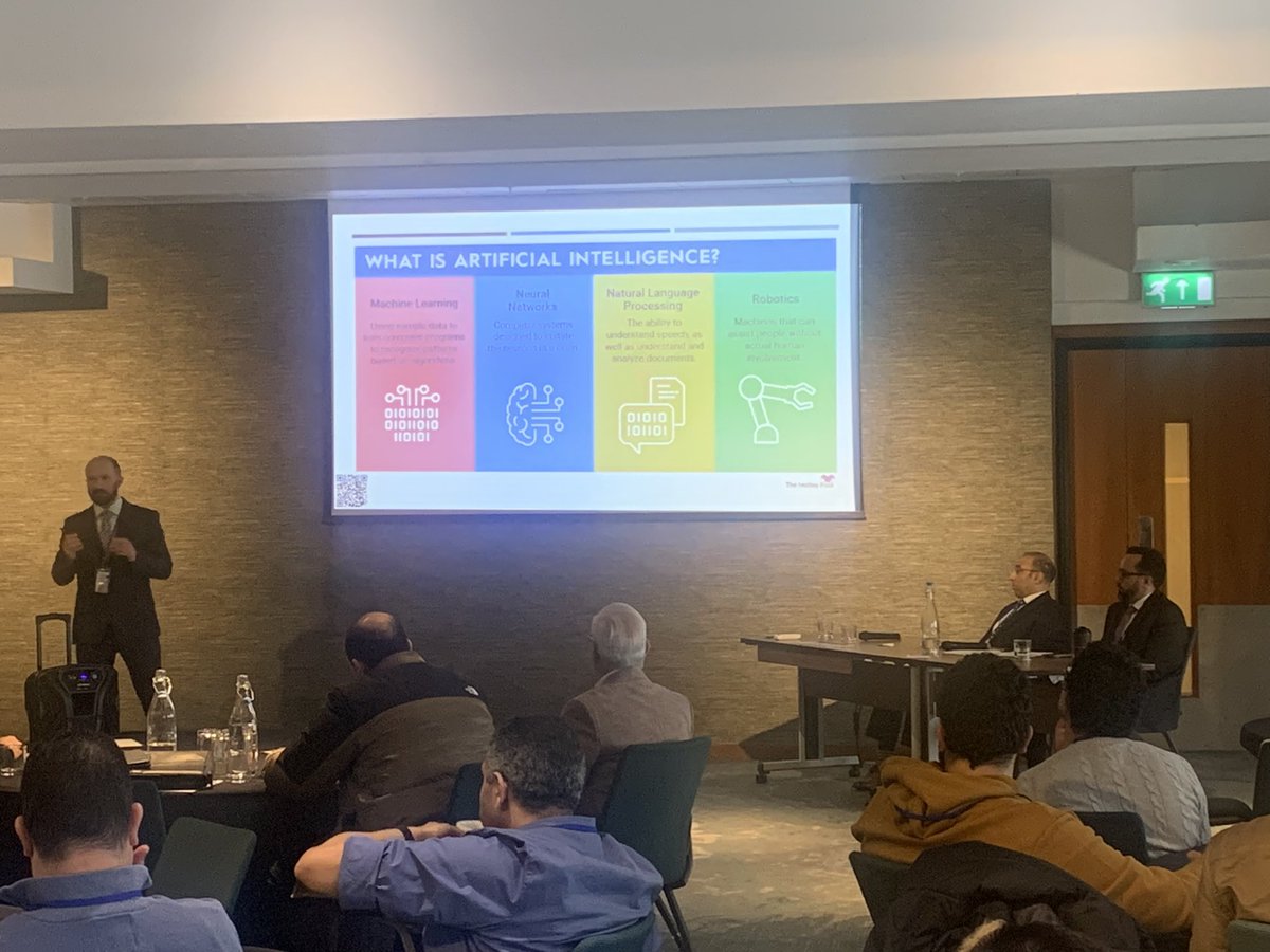 Nice talk about AI and anaesthesia
<a href="/Mowafak76/">MoAbdelghani</a> 
Dr Henry Collier 
<a href="/MedicalEgyptian/">British Egyptian Medical Association</a> 

#BEMA_Anaesthetic_ICM_Pain_meeting_2024