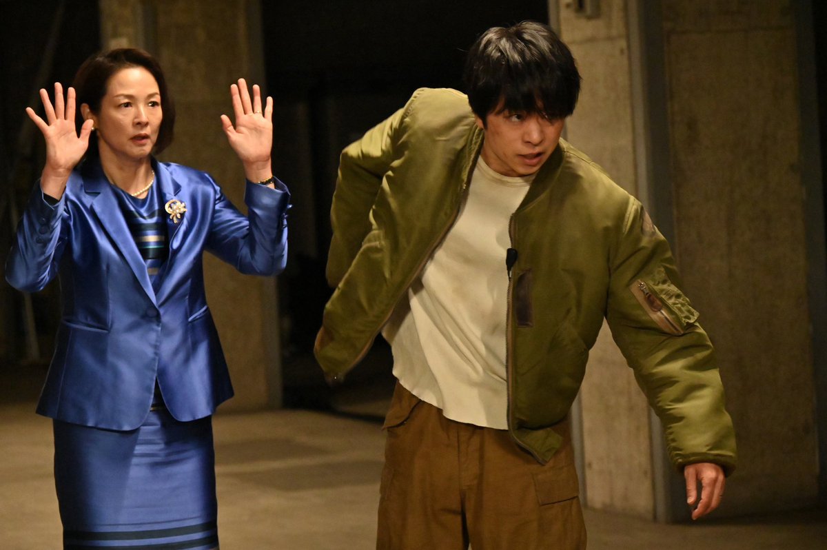 dbs_ntv's tweet image. ＼#新空港占拠 観戦中👀✈️／

武蔵と天童の前に現れたのは…！？

#櫻井翔 #黒沢あすか
#がんばれ武蔵