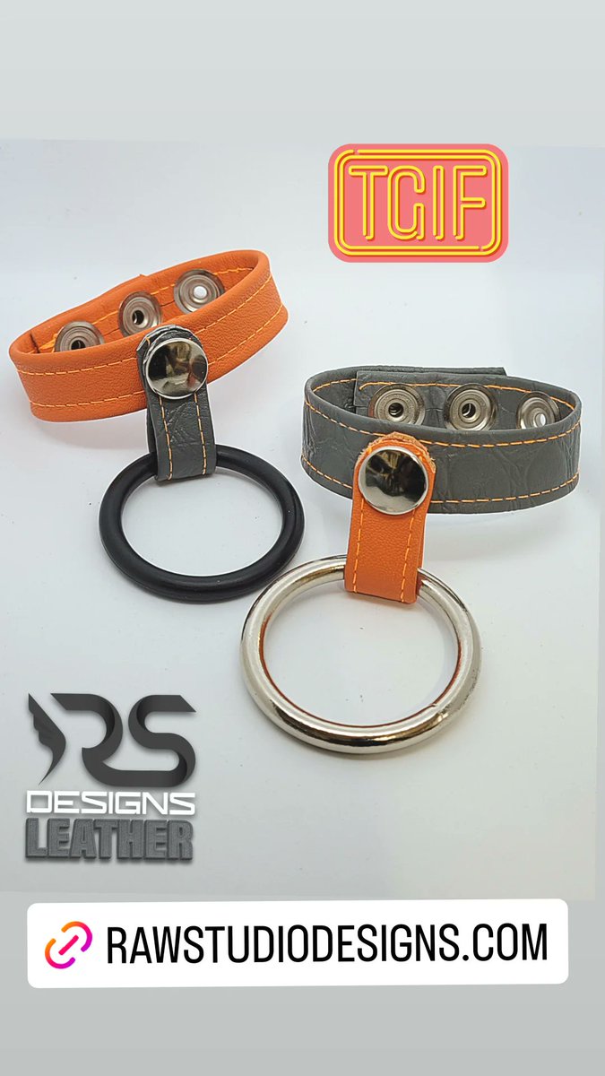 rawstudiodesigs's tweet photo. If you like it, Put a ring on it!
Yes we make c🐓 rings. Assorted styles and colours. They really do what you think they do! 💪
👇
https://t.co/Fwi4a1xawF

#RawStudioDesigns #rawstudiodesigns #RSD #ECring #maleenhancement #stretchy #stretchyrings 🐓🍆 #leatherstrap https://t.co/spQ0LQ38Qa