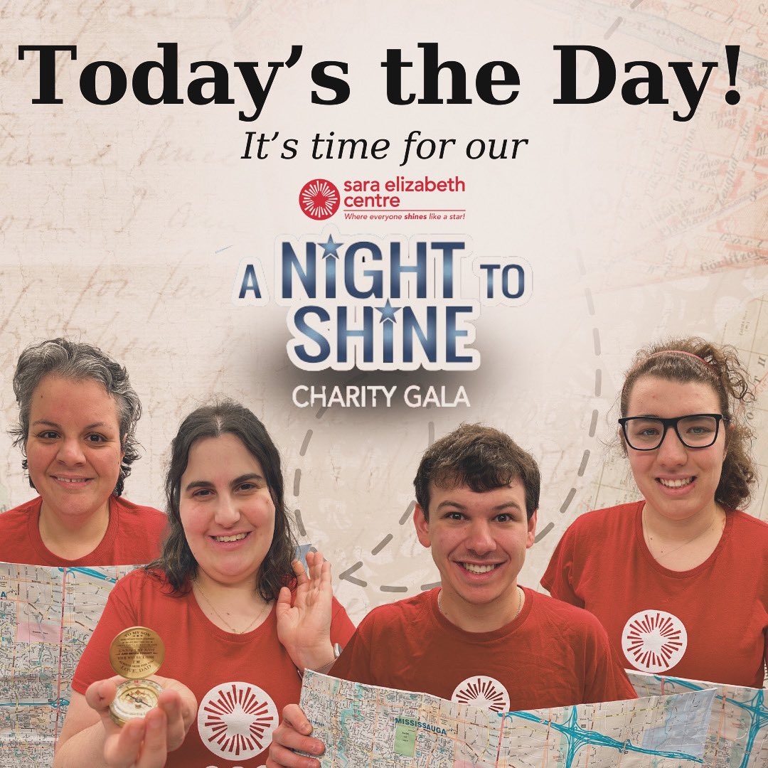 The wait is over! ‘We’re On Our Way’ to celebrate our Night To Shine Charity gala TONIGHT! We want to thank you for supporting us in raising money for our inclusive arts programs. Let’s create a world where everyone’s artistic spirit shines bright. ✨Let’s Party!!

#charity #gala