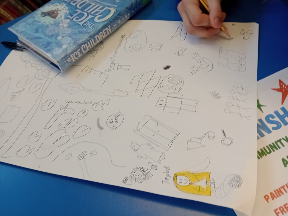 Huge thanks to all the attendees and staff at Bransholme Library, we had a fantastic fun-filled day with our Bransholme Community Children's Art Club. We'll be back next week for more with resident artist Jon Keen 10.30am - 12.00pm. Free to attend.
<a href="/hull_libraries/">Hull Libraries</a> <a href="/Hullccnews/">Hull City Council</a>