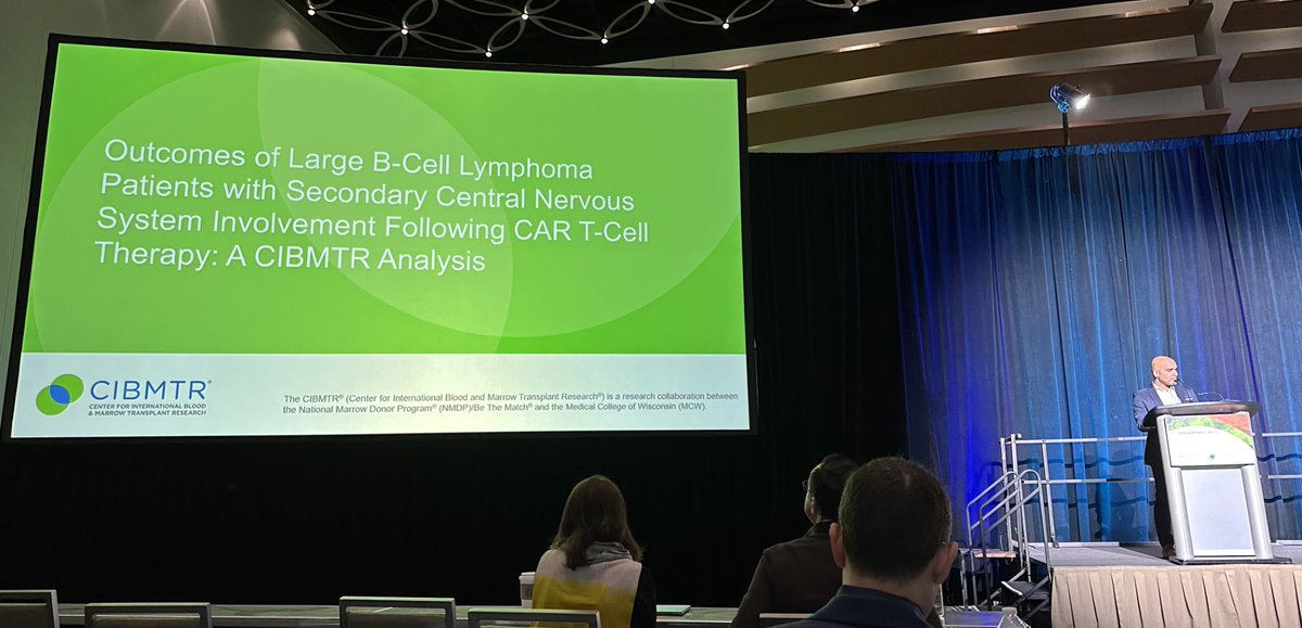 hhashmi87's tweet image. Oral abstract 48: Real World Outcomes of #CART in pts w Sec CNS lymphoma: #CIBMTR analysis
➡️N=144, 3 LOT, 40% primary refractory
➡️2yr PFS 20%, 2yr OS 33%, NRM 5%, relapse 75%!!
Grateful to @CIBMTR @ASTCT for this opportunity to present at #Tandem24 @MSKCancerCenter #MedTwitter