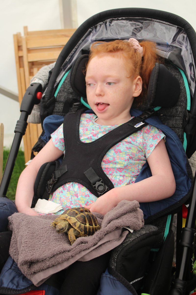 “When you have a child like Nora, you realise how inaccessible the world is. “When we visit Chestnut Tree House, we don’t have to worry about any of those things,” explain Nora’s parents, Tors and Dave. Read more: bit.ly/3umyaq5