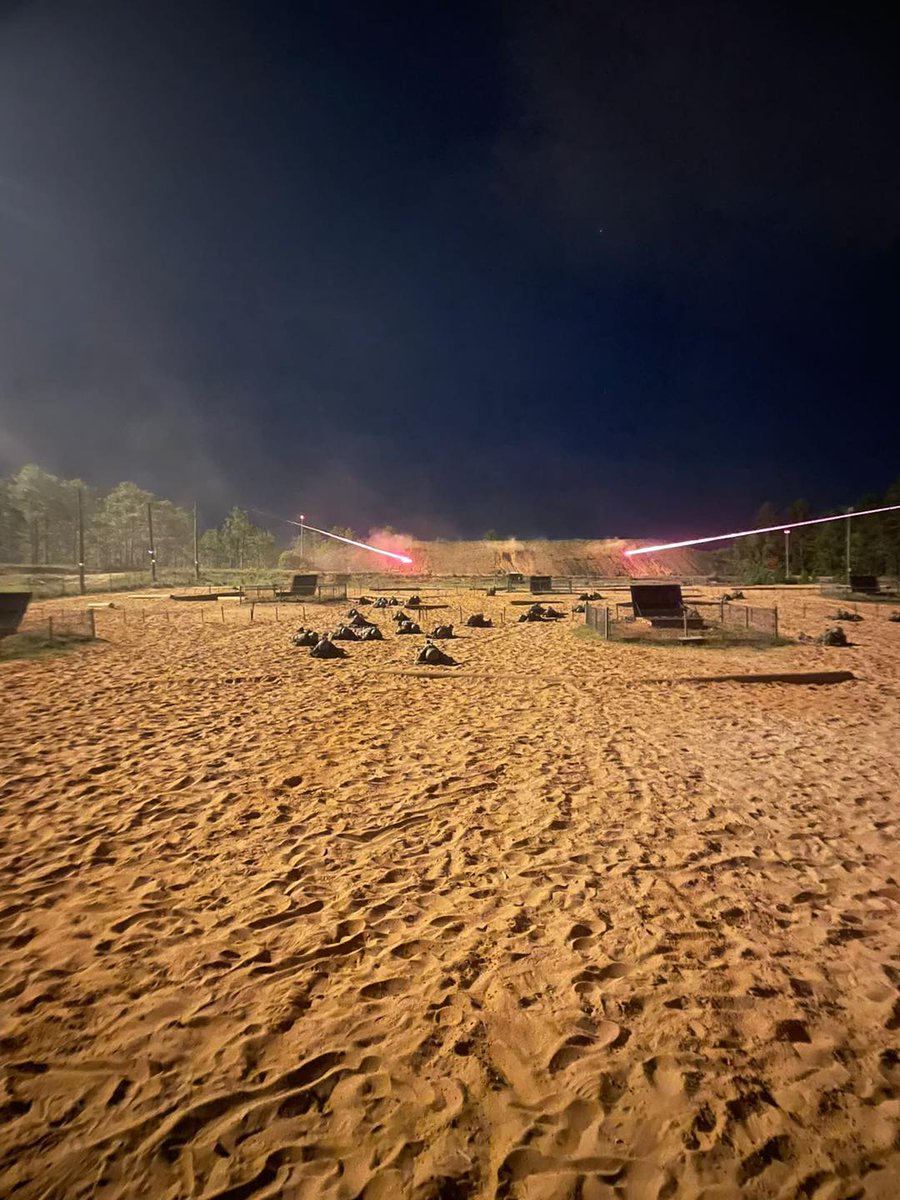 Trainees going through basic training at @FortJackson have completed their final field exercise, The Forge! The Forge is a 4-day exercise that includes over 40 miles of continuous movement and test trainees' ability to encounter combat and logistical scenarios. @USArmy @TRADOC