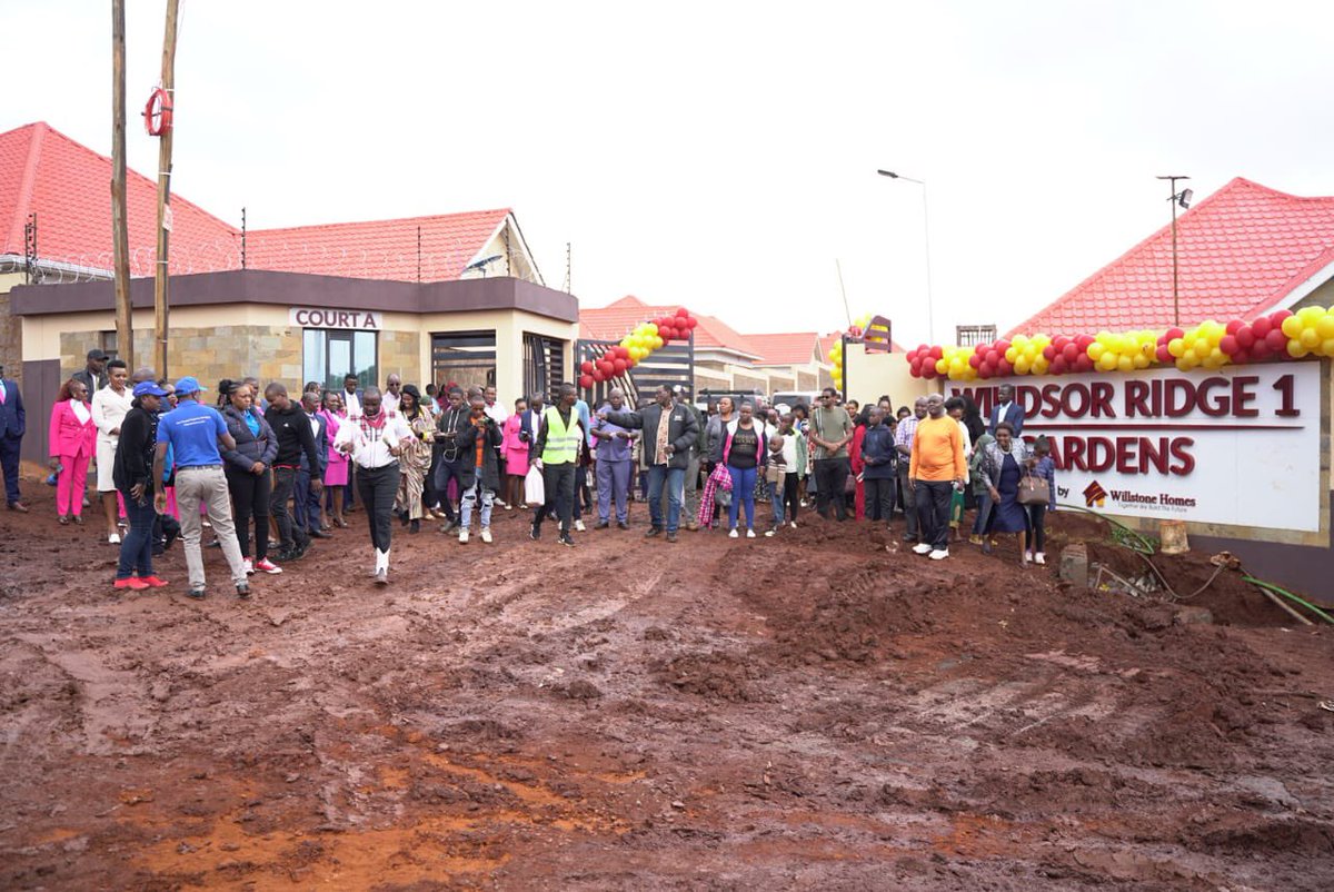 WillstoneHomes's tweet photo. To all the Windsor Ridge Court B homeowners Karibuni nyumbani.

#willstonedelivers
#65newhomeowners
#14thhandover https://t.co/8oqBDXjTit
