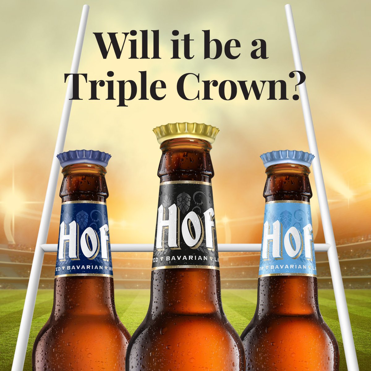Hofs at the ready? 🍺📺🏉

#sixnations #triplecrown #FollowTheBear #HofmeisterBeer