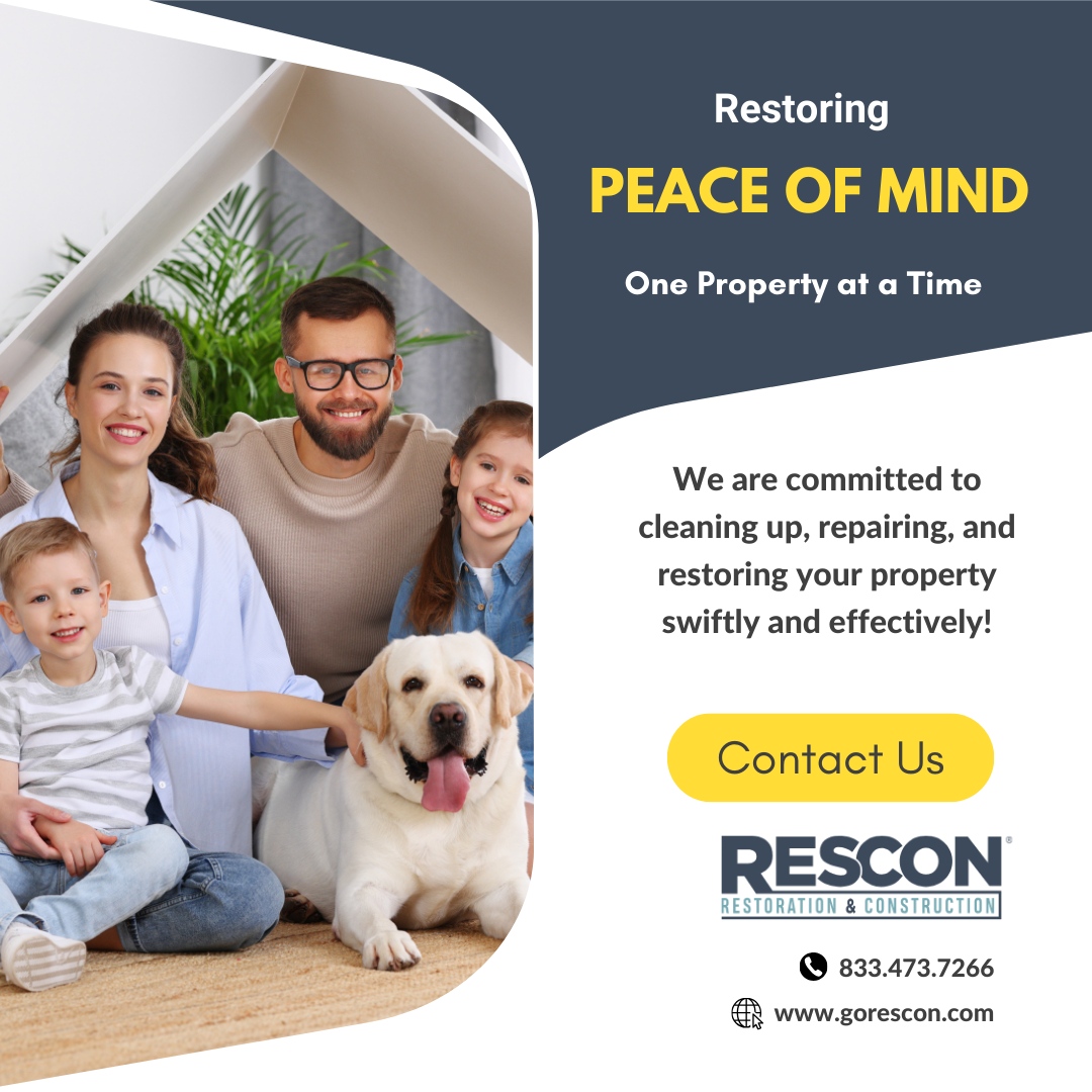 No matter what's happened - a fire, a storm, or something else entirely - we're here for you. 

We believe getting back on track shouldn't be harder than it needs to be. 🤝

#RESCONRestoration #PropertyRecovery #EmergencyResponse #DamageRestoration #FromCrisisToRecovery