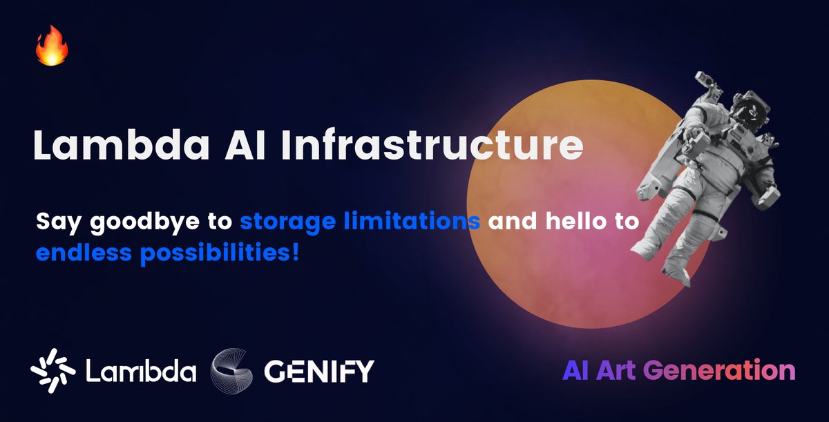 Lambda | AI Infrastructure | Modular Storage tweet media