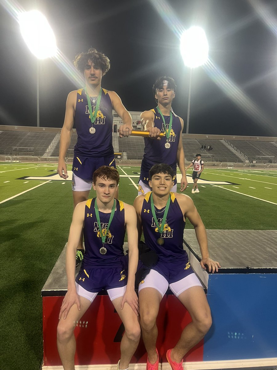 mchi_track (@mchitrack) on Twitter photo Andy Hernandez, Damond Lopez, Jacksen Ahlman & Sam Enriquez ended the meet in Harlingen with a spectacular 1600 M Relay. Bringing home the silver medal while running a 7 second season record time of 3:27.94!
Great job guys!
#wearemchi #Goldenshoe2024
<a href="/Mchi_Yearbook/">McHiYearbook&News</a> <a href="/lopezjay/">McHi Athletic Pride</a> Andy Hernandez, Damond Lopez, Jacksen Ahlman & Sam Enriquez ended the meet in Harlingen with a spectacular 1600 M Relay. Bringing home the silver medal while running a 7 second season record time of 3:27.94!
Great job guys!
#wearemchi #Goldenshoe2024
<a href="/Mchi_Yearbook/">McHiYearbook&News</a> <a href="/lopezjay/">McHi Athletic Pride</a>