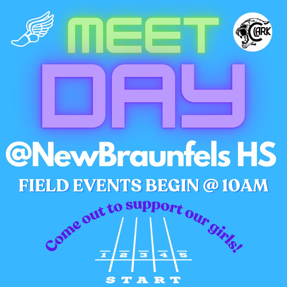 It’s Meet Day in NB! Good luck to all of our Cougars!