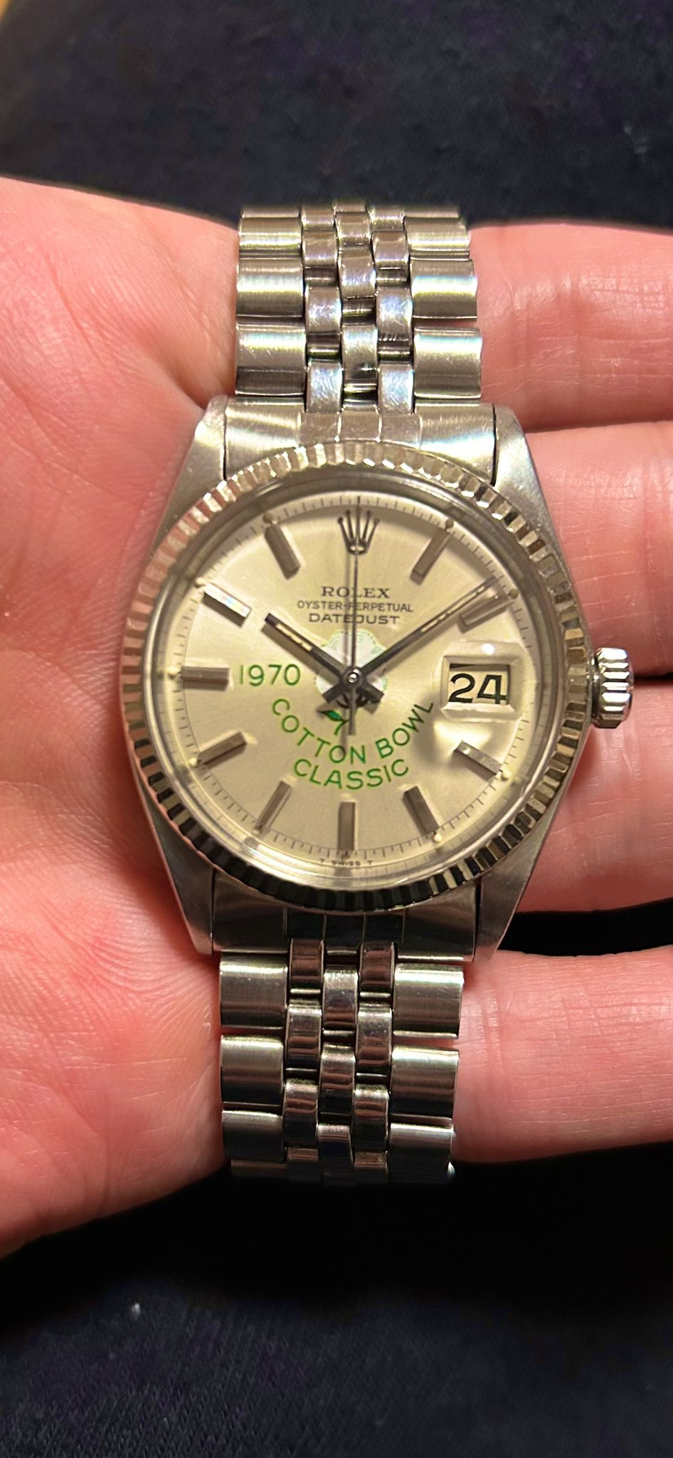 on X cotton bowl Rolex https t boRrXJLvqk X