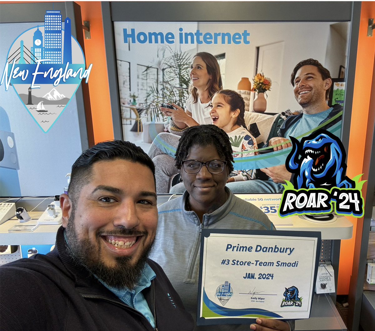 Shoutout to our #Prime pARtners Danbury for finishing as one of the top locations on Team HurricaNE for January 2024! #Roar24 #wiNEverything @firas_smadi @emilywiper @TheRealOurNE @CarlosALoaiza13