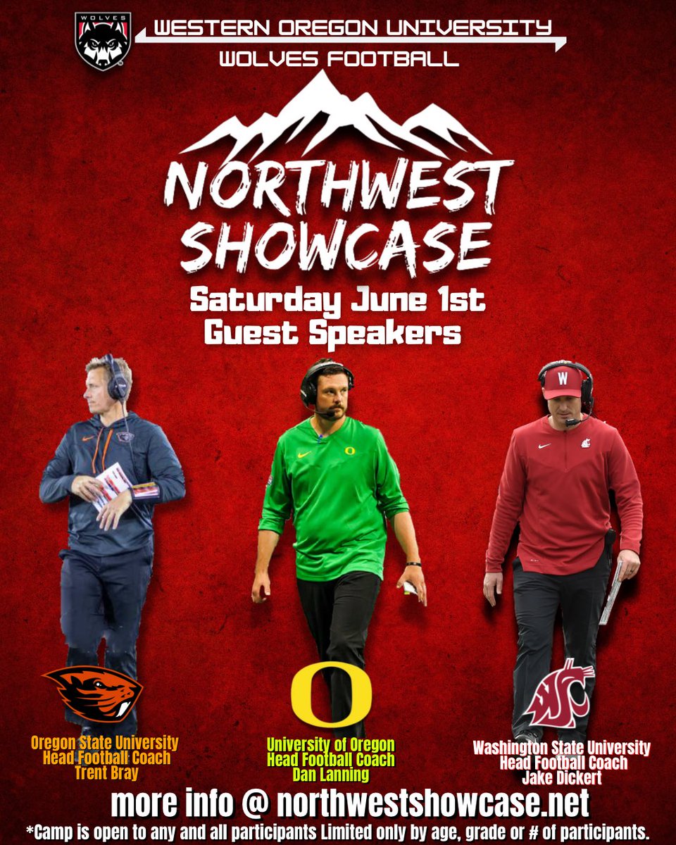 THENWSHOWCASE's tweet photo. 🚨🚨New School Added 🚨🚨

Excited to announce the addition of UC Davis to The Northwest Showcase!

*More schools to be added soon! 

🗓Saturday June 1st
📍Western Oregon University 🐺
🎓Class of 25,26,27,28

Secure your spot @ https://t.co/N1sk6sVuYM https://t.co/vWu3kroiYx