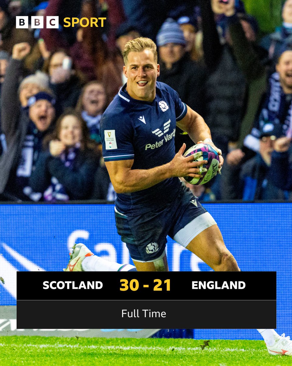Scotland make it FOUR Calcutta Cups in a row 🏆🏆🏆🏆

#BBCRugby