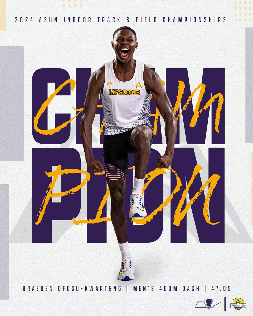 Lipscomb XC T&F tweet media