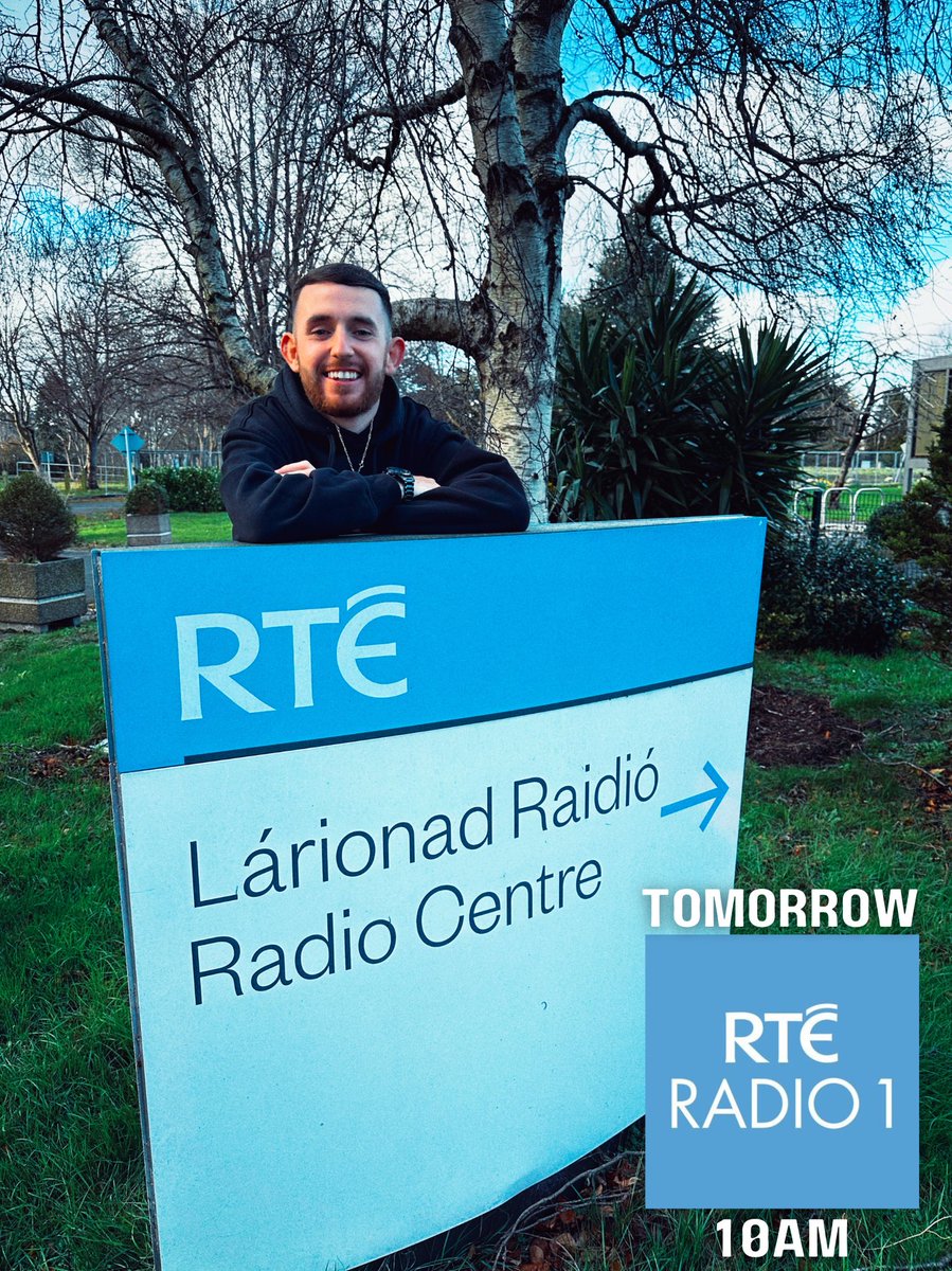 Buzzing to announce I’l be making my Radio 1 debut tomorrow on ‘Sunday with Miriam O’Callaghan’ at 10am for a Live Interview & Performance!! Make sure to tune in to RTE Radio one tomorrow at 10 💪🏼 📻 @RTERadio1 @MiriamOCal