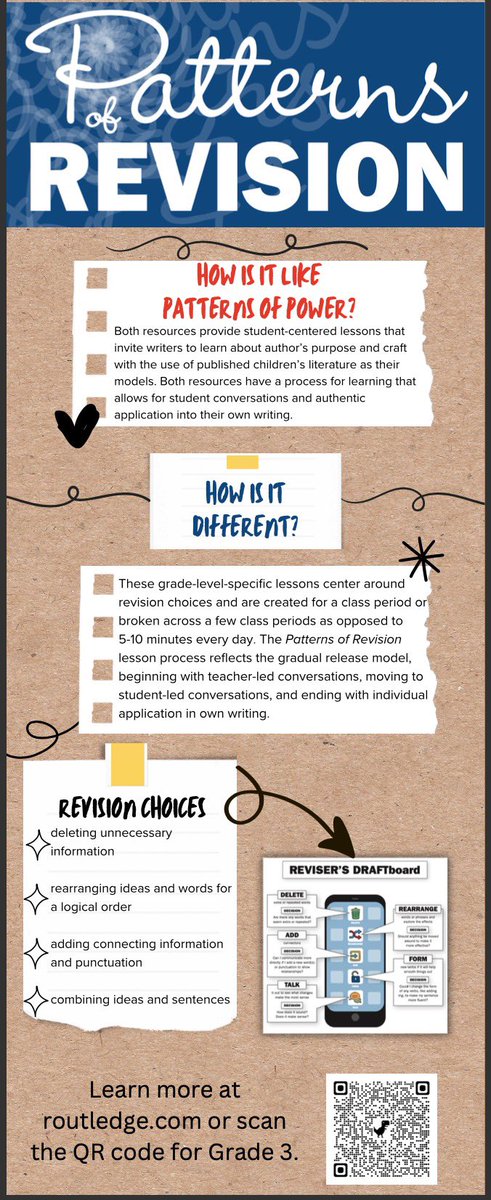 How #PatternsofRevision and #PatternsofPower are alike and different. @whitney_larocca @learningleech @stenhousepub