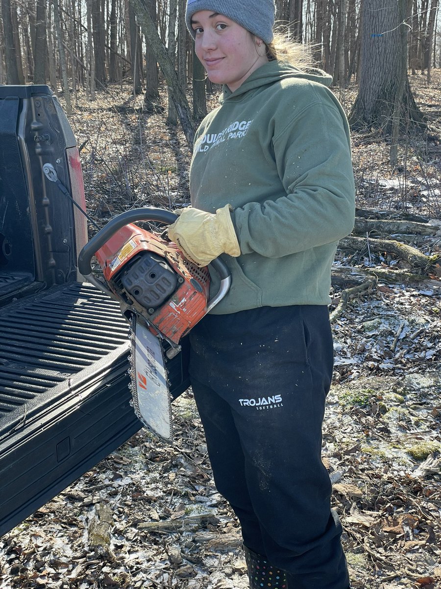 Saturdays in the woods with this kid. Yes we do other things then softball lol. Got get those off day workouts in #beastmode#kyleeinthewild @HoebekeKylee