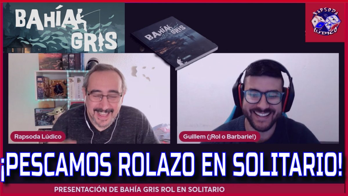 Estás perdiendo dinero y pescado fresco!  
¡Un magnífico JUEGO de ROL en SOLITARIO!  youtu.be/pYgrUoy-Jgk 
#rolensolitario #rol #rapsodalúdico