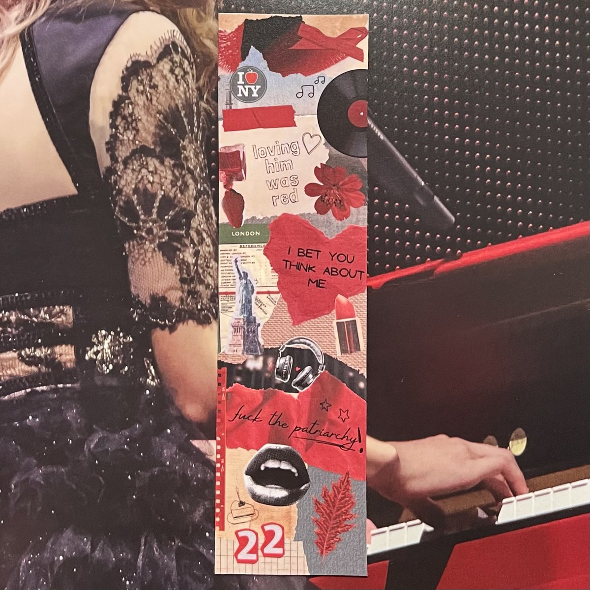 knottedcherries's tweet photo. the red inspired bookmark just dropped!!  ♥️🗽🍰🇬🇧🚘♣️🧣 https://t.co/GUpdq6VgoG https://t.co/OjyBsKGEzs