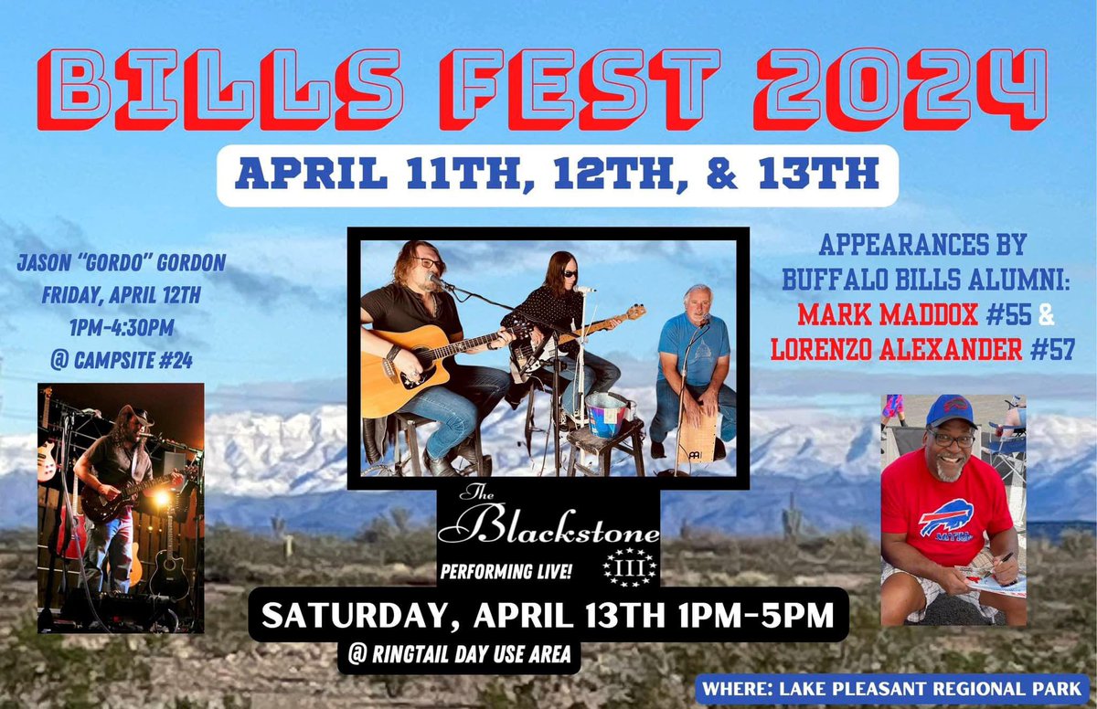 Come one, come all, to Bills Fest, a uniquely AZ Bills fan experience!