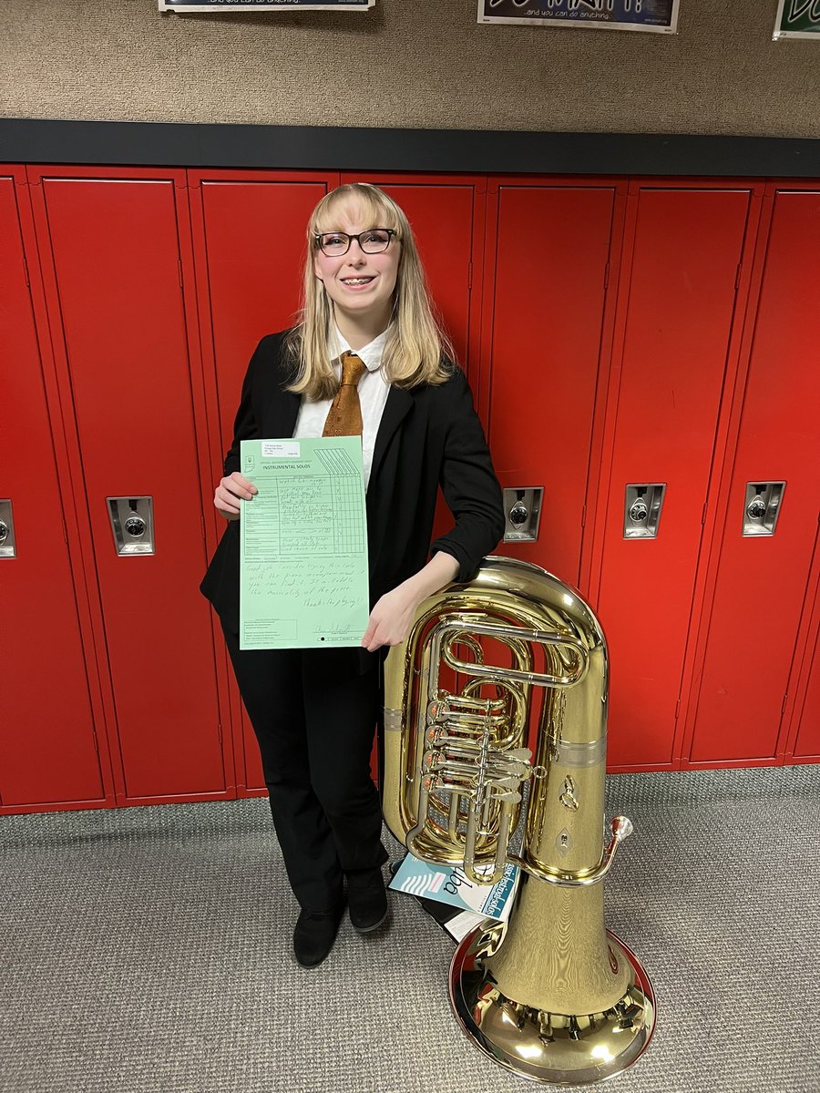 Rachel Bilyak - State Gold Tuba Solo #MidasTouch