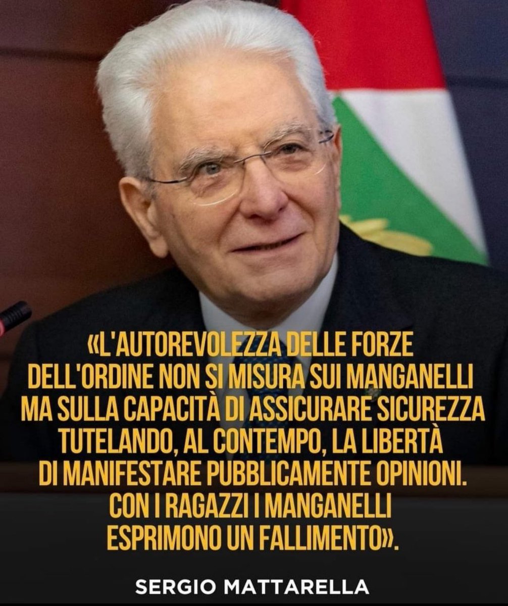 Grazie, Presidente.  #Mattarella
