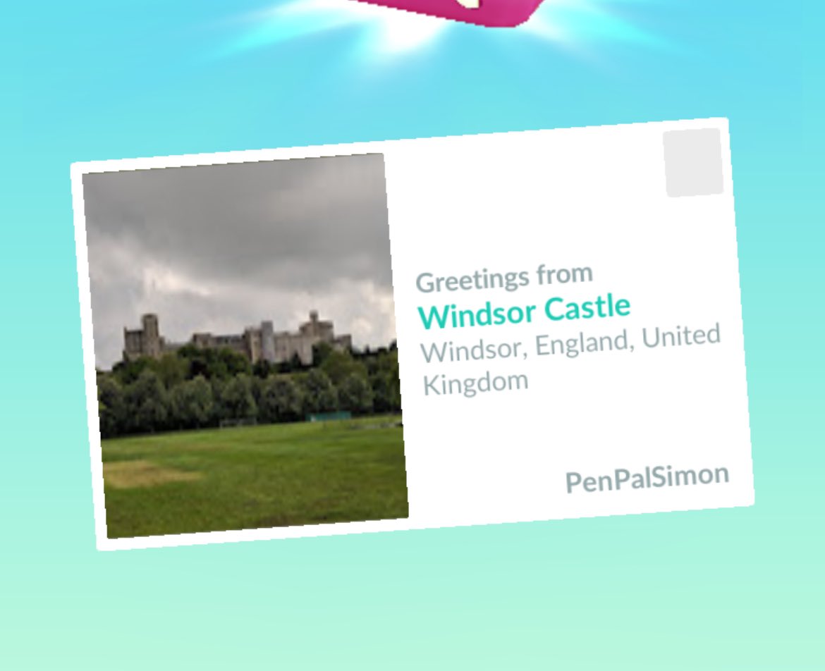 penpal_simon's tweet photo. Note to self. Windsor Castle is not a good place to play Pokémon go. Windsor itself… brilliant. Windsor castle is a dead zone. Back out on the grind in Portsmouth tomorrow though. https://t.co/SsALNaj7I3