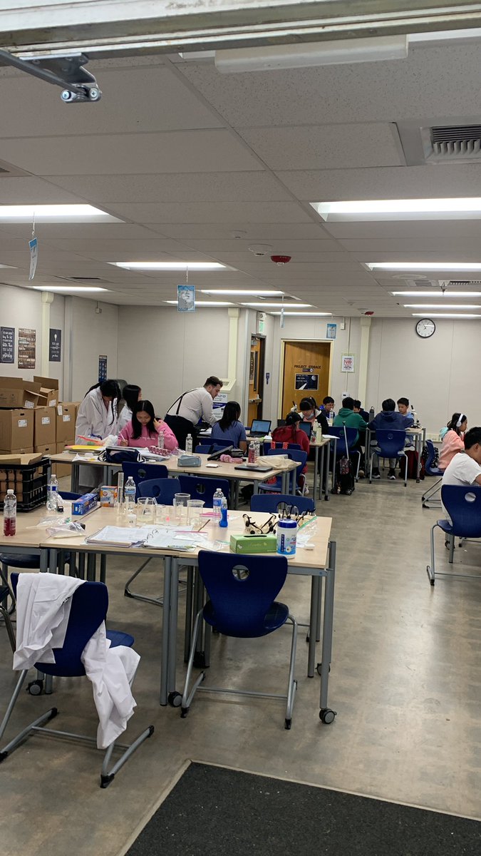 Science Olympiad Middle School students getting ready for next week competition at Rio Hondo College