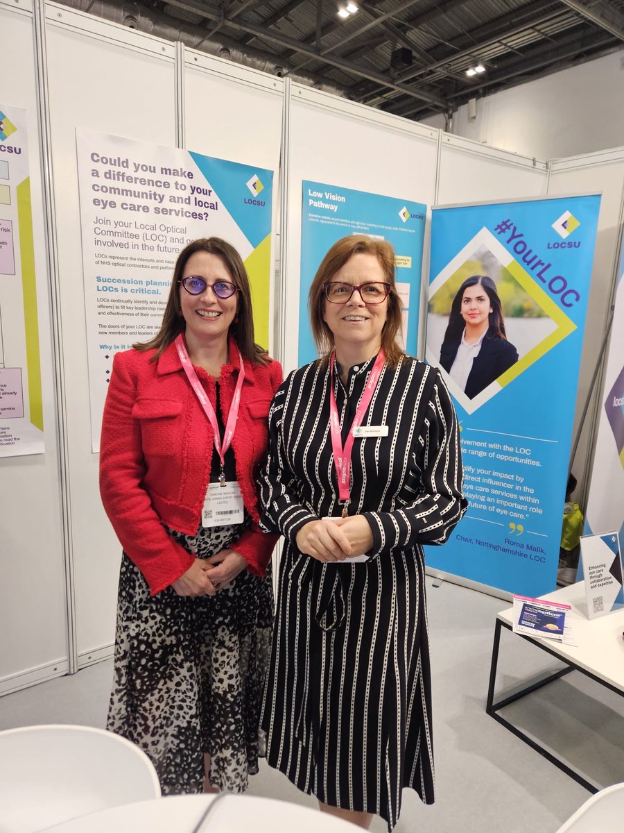 Busy first day ⁦<a href="/100Optical/">100% Optical</a>⁩. Our theme for tomorrow is clinical pathways. Come and have a chat if you want to find out about the work of #LOCs and our pathway work, aimed at extending the scope of care in optical practice. ⁦<a href="/LOCSU/">LOCSU</a>⁩