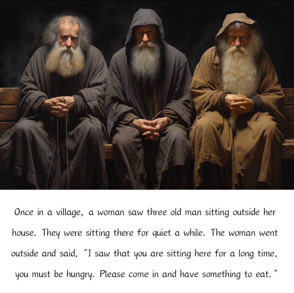 Wise1Philosophy's tweet image. A short story for you.

Three Wise Old Men.

1.