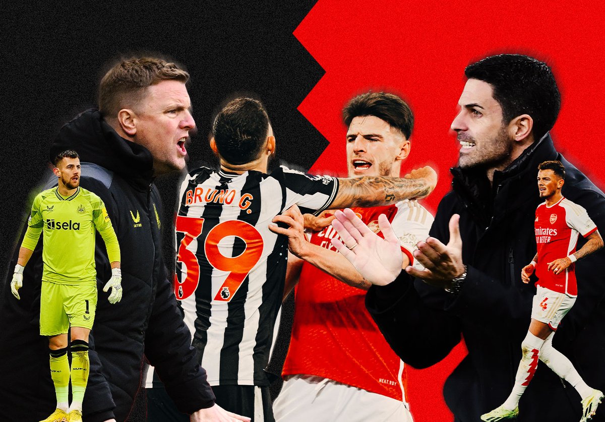 @Arsenal 🌑Jesus makes the bench 🌑Havertz to play as a false 9, to challenge physical aspect of Newcastle game 🌑Rice and Jorginho to provide protection to the back line 🌑It's time for the REVENGE #ARSNEW #PremierLeague #Arsenal