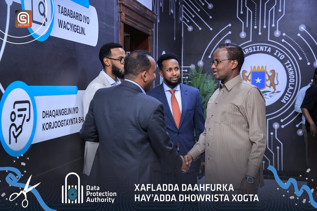 DPA Somalia is officially launched! A new dawn for data privacy and security in Somalia.

#DPALaunch